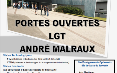 Portes ouvertes – Lycée André Malraux